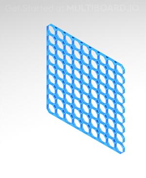 9x9 Left Strip - Multiboard Border Tile