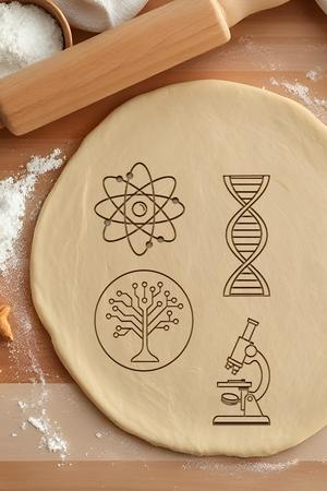 Science Set Cookie Cutter, Biscuit Cutter
