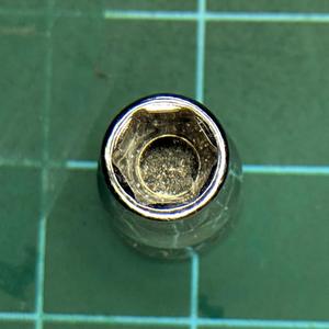 5x2 mm magnet in 1/4 inch hex socket insert