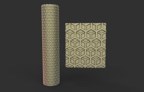 Texture rolling pin No1