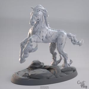 Nightmare Horse (Pre-Supported)