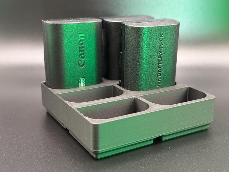 Gridfinity Canon Battery LP-E6 Organizer