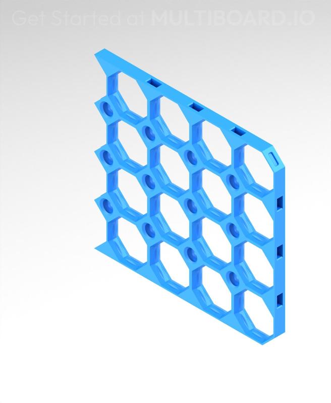 4x4 Right Strip - Multiboard Border Tile