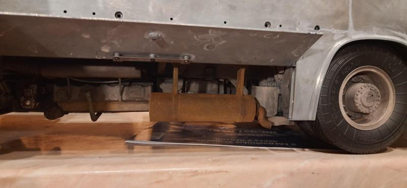 Exhaust for Ikarus DeAgostini 260 1:12