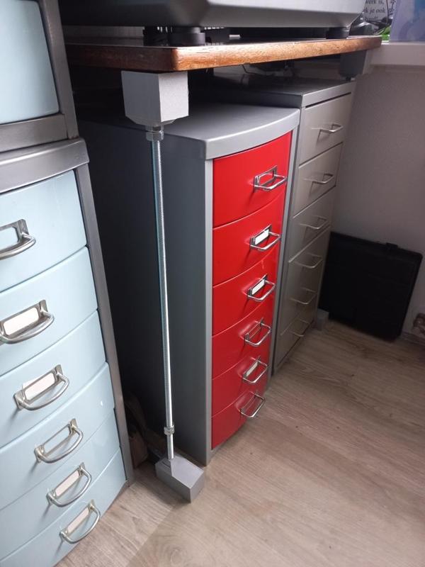 Desk Stiffener for heavy 3D printers (Creality K2plus etc)