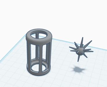 Ježek v kleci/Hedgehog in a cage