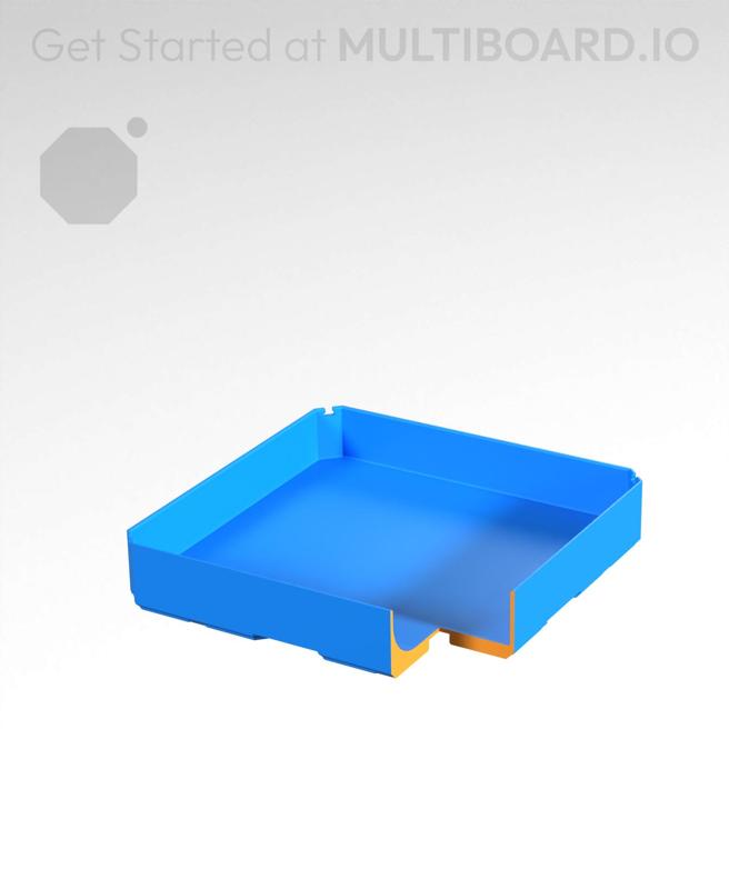 2x2x0.5 - Curved Bin - Multibin Insert