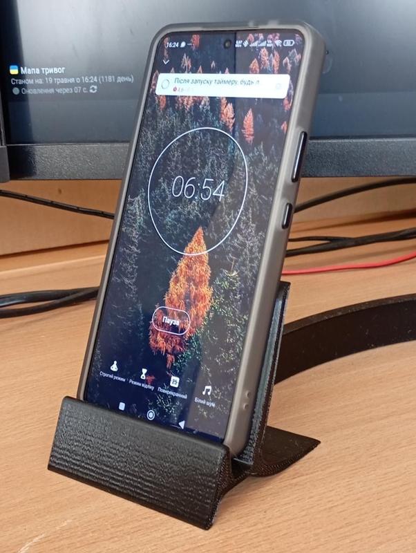 Phone holder stand 80 mm