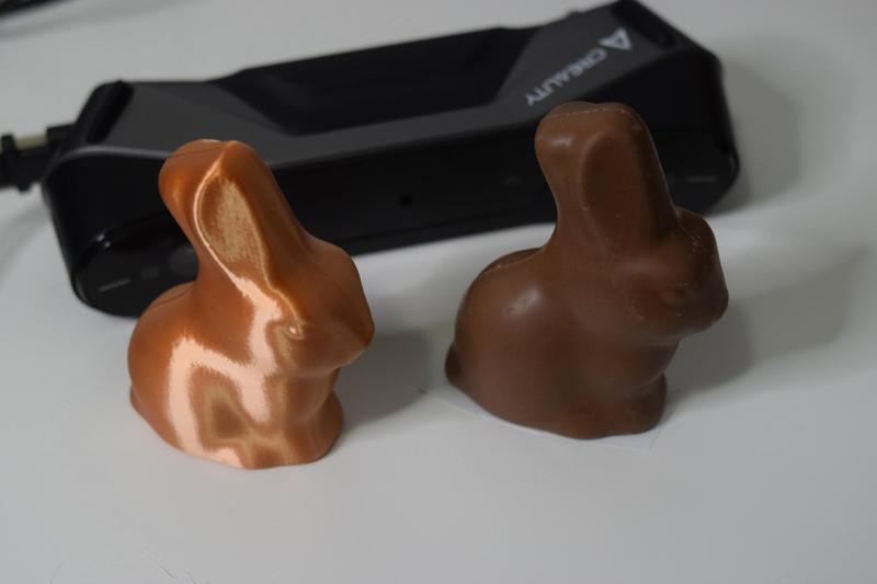 Chocolate Easter Bunny 3D Scan