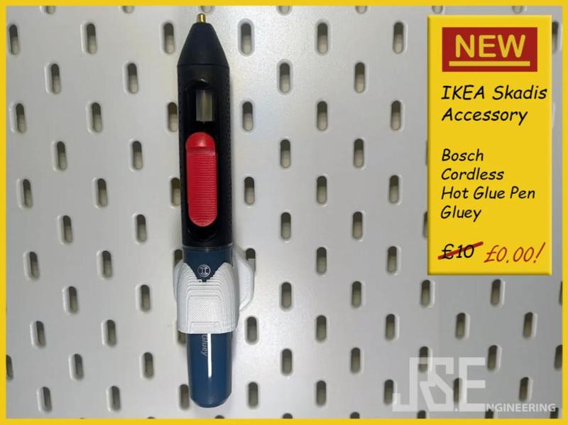 IKEA Skadis Holder Bosch Gluey