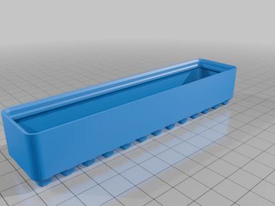 DecFinity 13x3 (130mm x 30mm) undivided bin