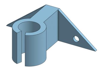Mounted Pencil Holder