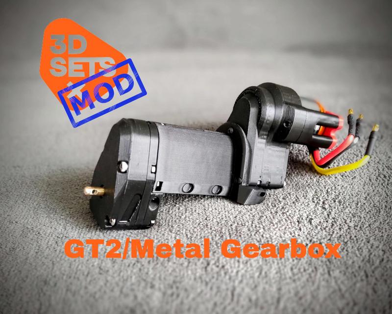 3DSets - Landy/Rancher/Bamboo - GT2 Belt Gearbox (with metal pulleys)