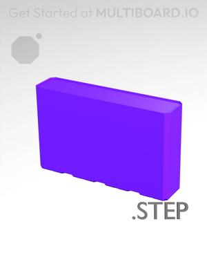 4x1x2·5 - Multibin Insert - STEP Remixing File