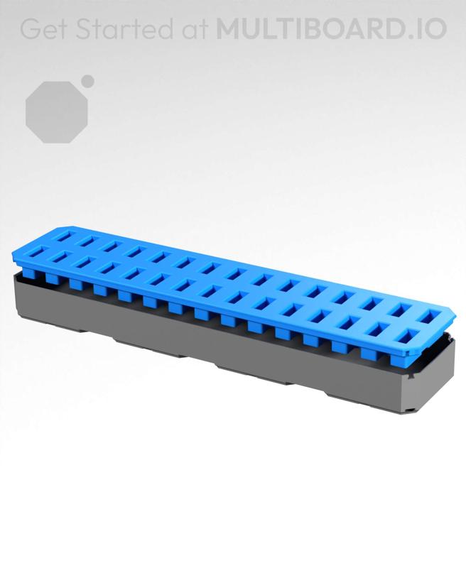 4x1 - USB-A Holder - Multibin Top