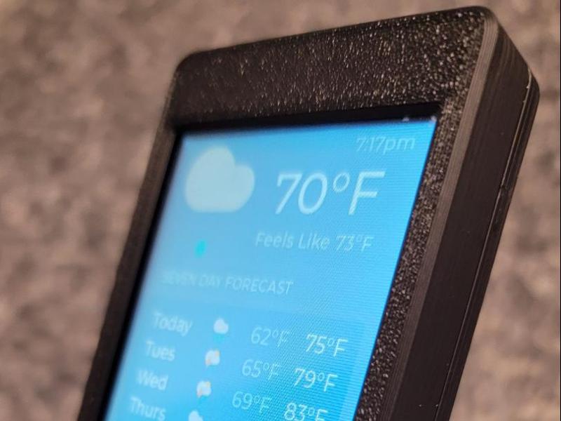 Wall mount Aura, Smart Weather Forecast Display