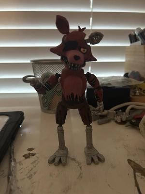 Funko compatible Withered foxy figure (updated legs accurate to what funko would make them look like)