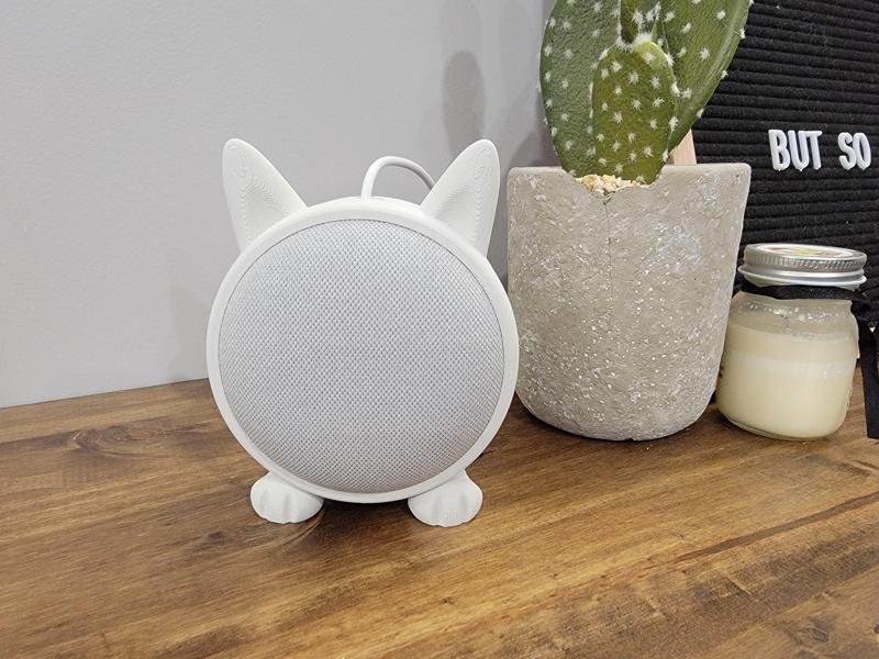 Cat Google Home Nest Mini Holder