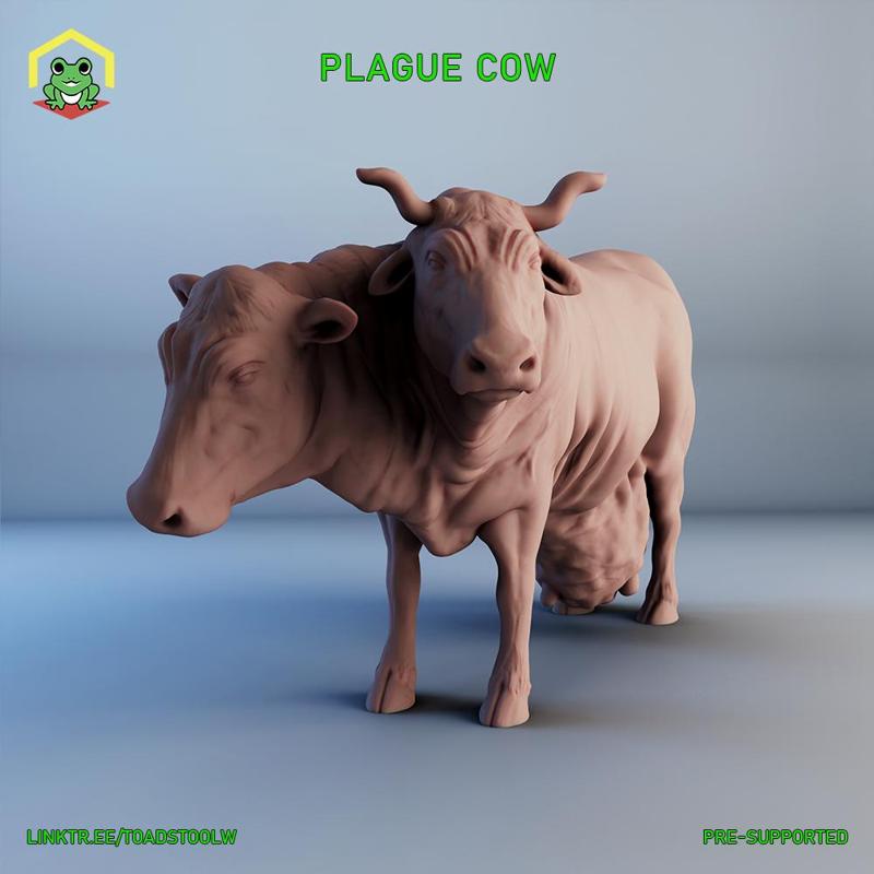 Plague cow