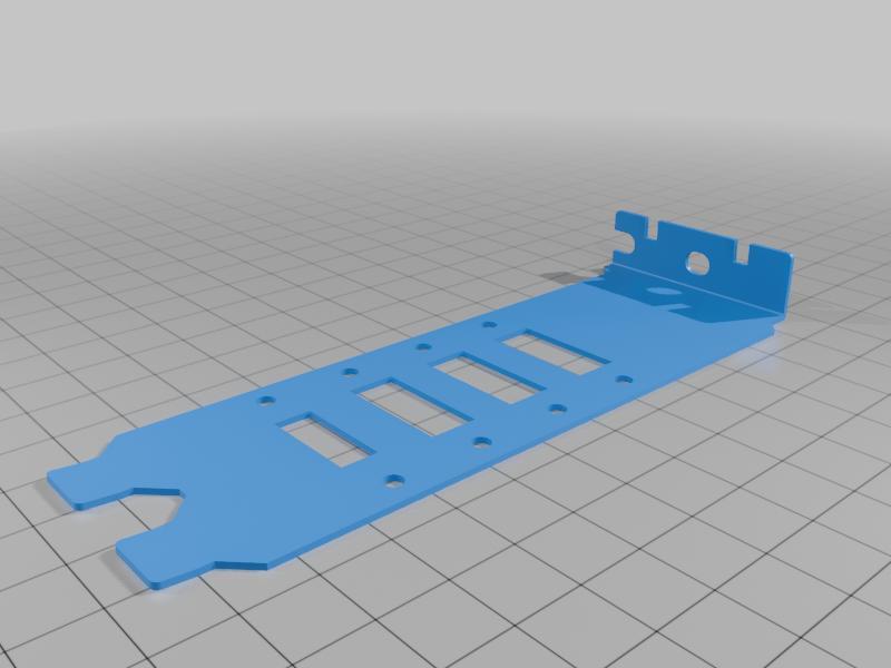 PCI slot cover 3 DisplayPort and 1 HDMI