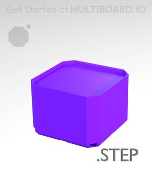 1x1x0·75 - Multibin Insert - STEP Remixing File