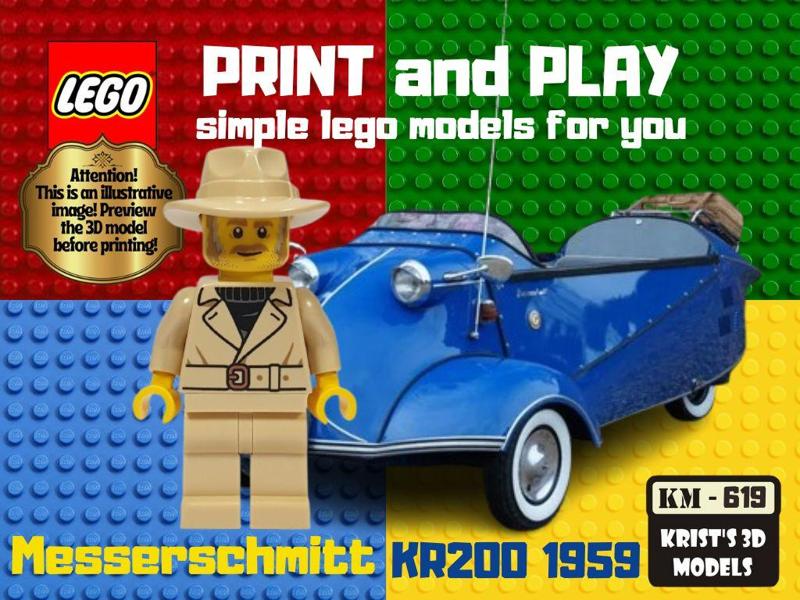 LEGO Messerschmitt KR200