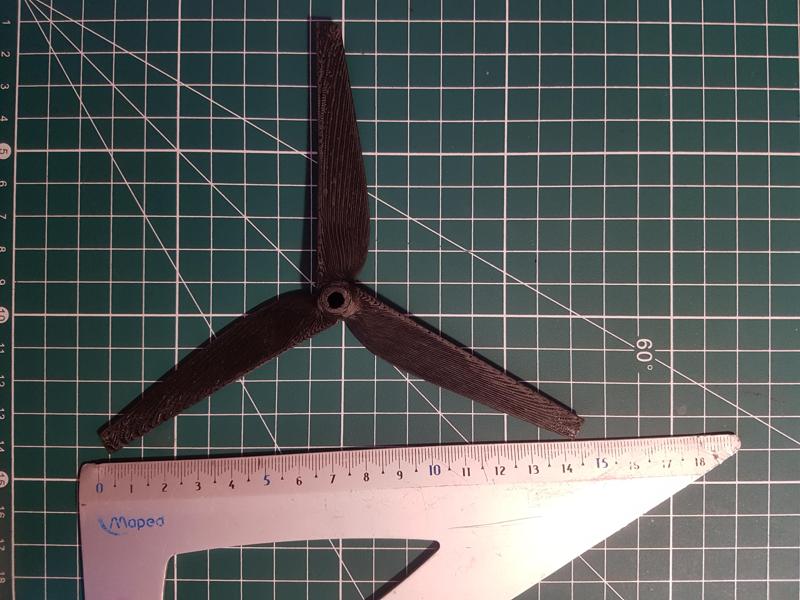 hélice 3 pales drone 8cm