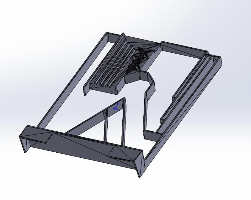 light mod for less material use