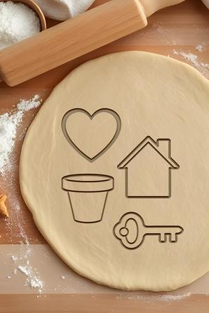 House Cookie Cutter, Biscuit Cutter