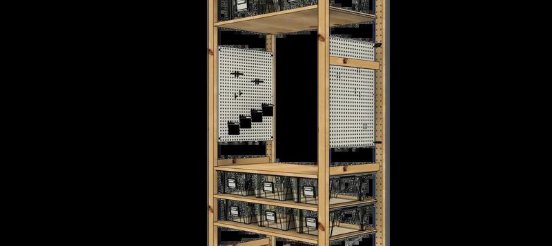 Mitsutomo Tool Wall Accessories and IKEA IVAR Mount   