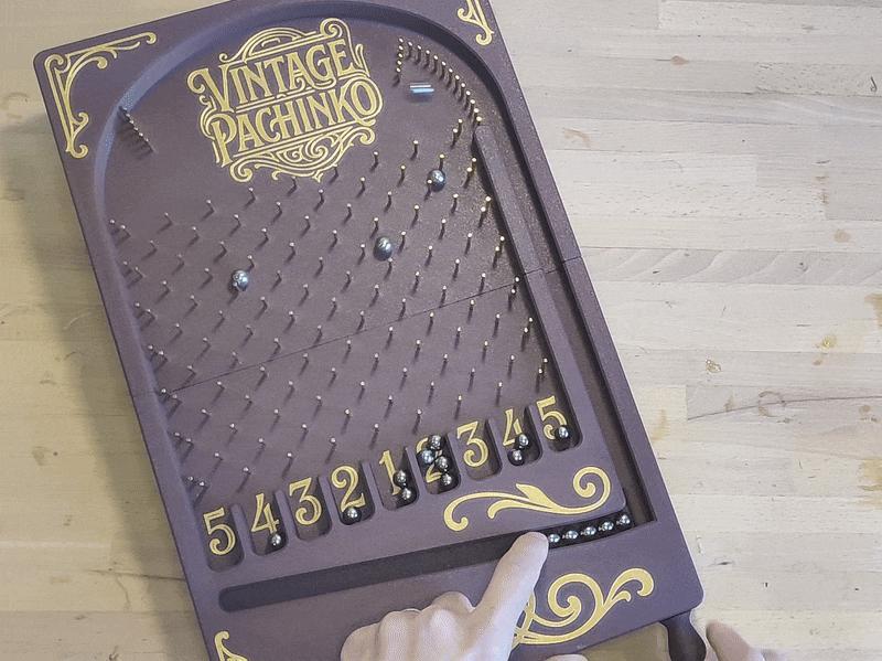 Vintage Pachinko – Ode to Retro Elegance