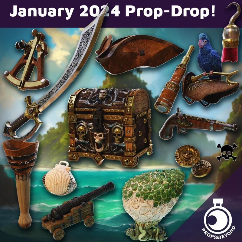 January 2024 Prop Drop - Corsair s Heist