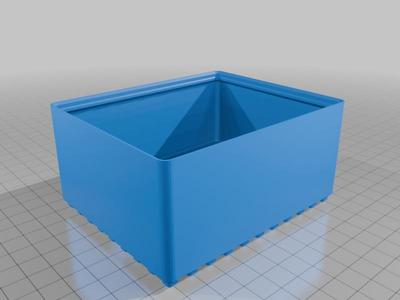 DecFinity 11x9 (110mm x 90mm) undivided bin