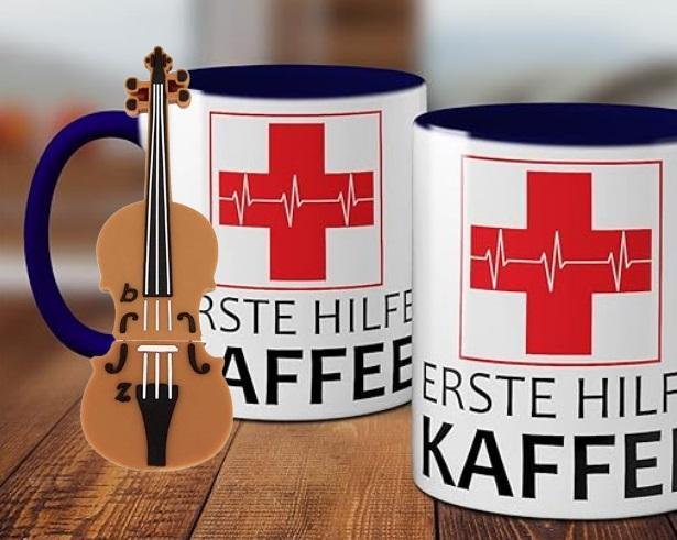 ERSTE HILFE - coffee stencil