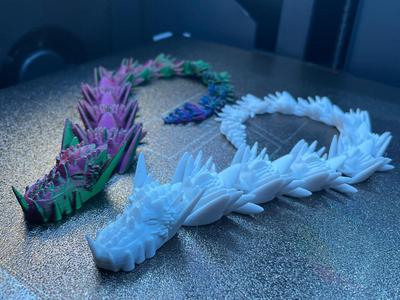Articulated Stone Dragon