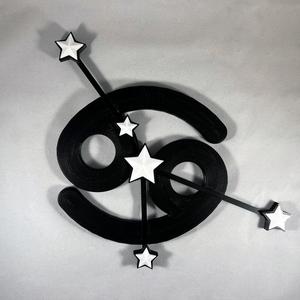 Cancer Zodiac Constellation – 3D Printable Cancer Art STL Files - NO AMS - COMMERCIAL LICENSE