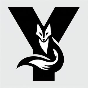 Fox alphabet: Letter Y (version 2)