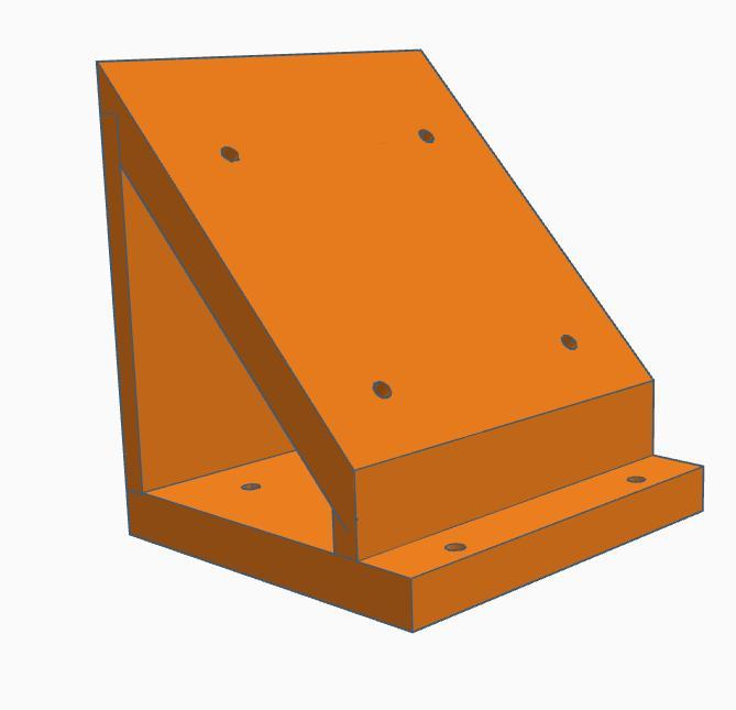 Saitek(logitech) throttle quadrant 45 degree tilter mount