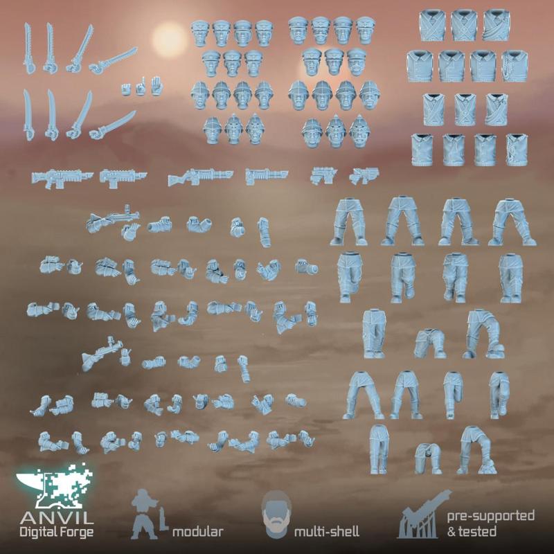 British Space Force - Modular Dress Uniform Infantry - Double Bumper Pack!