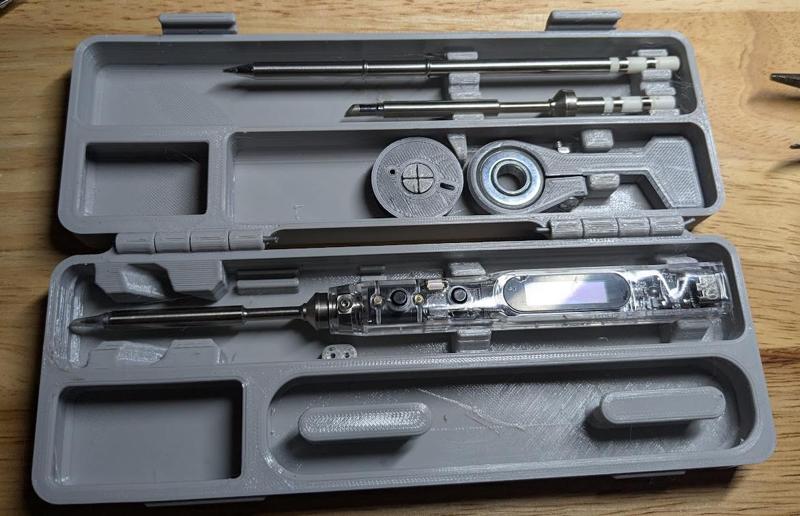 Sequre SI012 Pro Soldering Iron Case extended