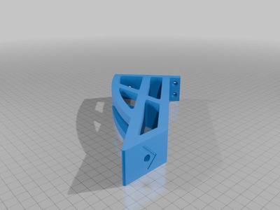 Bluebrixx Star Trek Klingon Bird-of-Prey Wall Mount