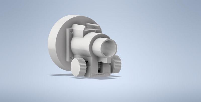 Focuser for refractor telescope 