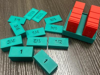 Woodworking Universal Block Spacers (Gridfinity)