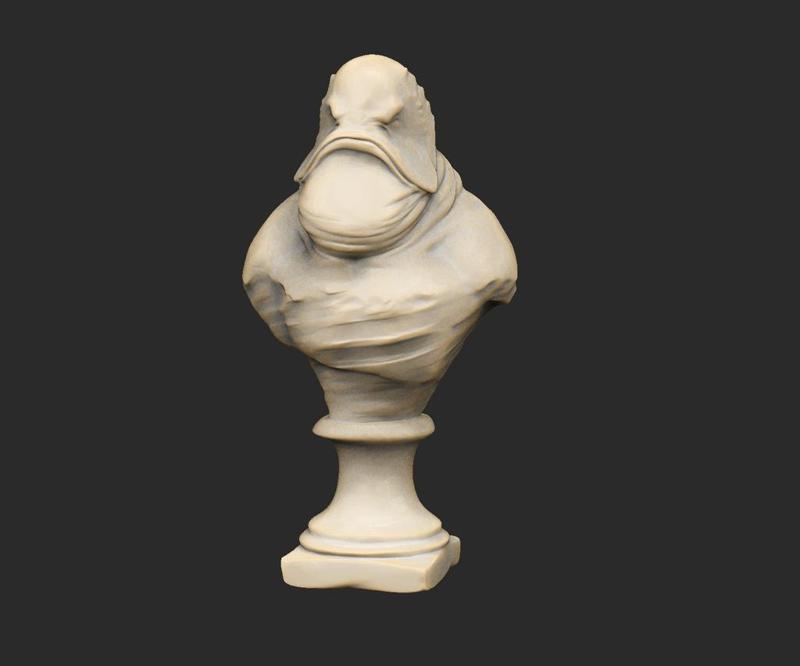 Deep One Bust Sculpture Cthulhu