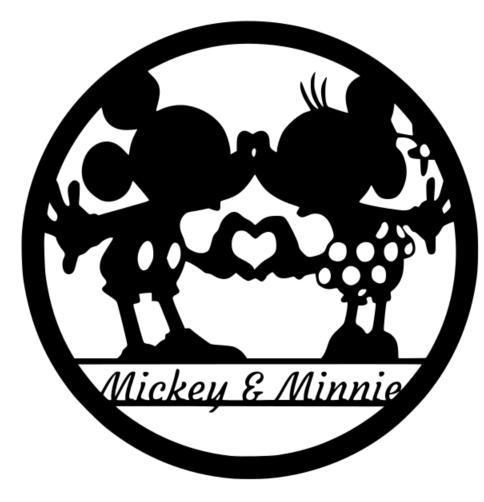 mickey and minnie wall decor