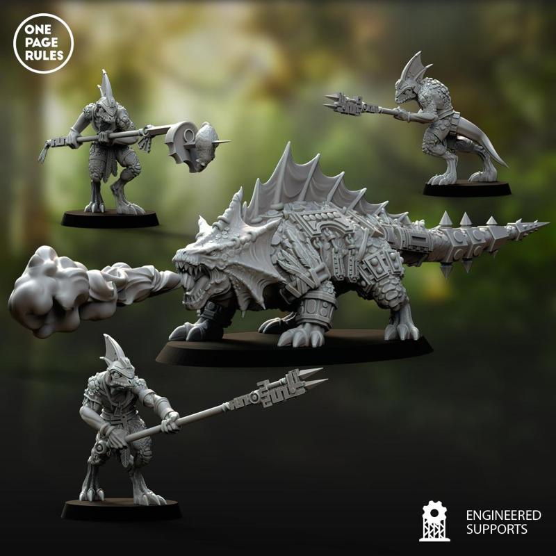 Dragon Lizard - Saurians