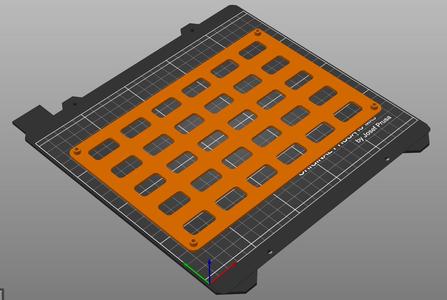 6" x 9" Molle Panel Adjusted