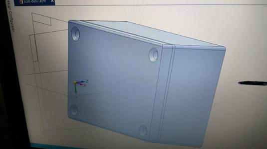 Scatola elettrica fuori muro + Coperchio