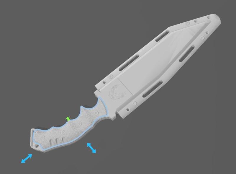 Tactical Tanto Blade