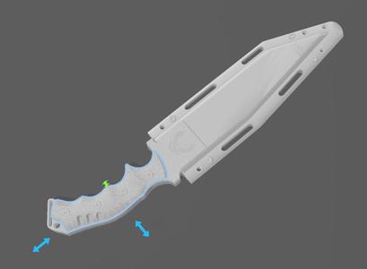 Tactical Tanto Blade